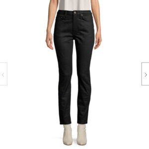 Equipment Zip-Fly Ankle Length Jeans Black Size 25